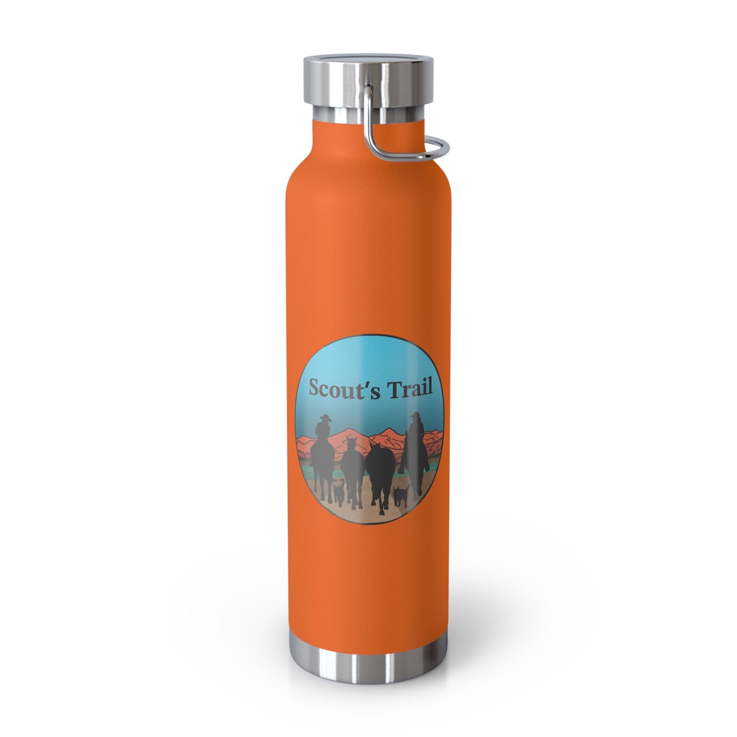 Scout's Trail Copper Vacuum Insulated Bottle, 22oz