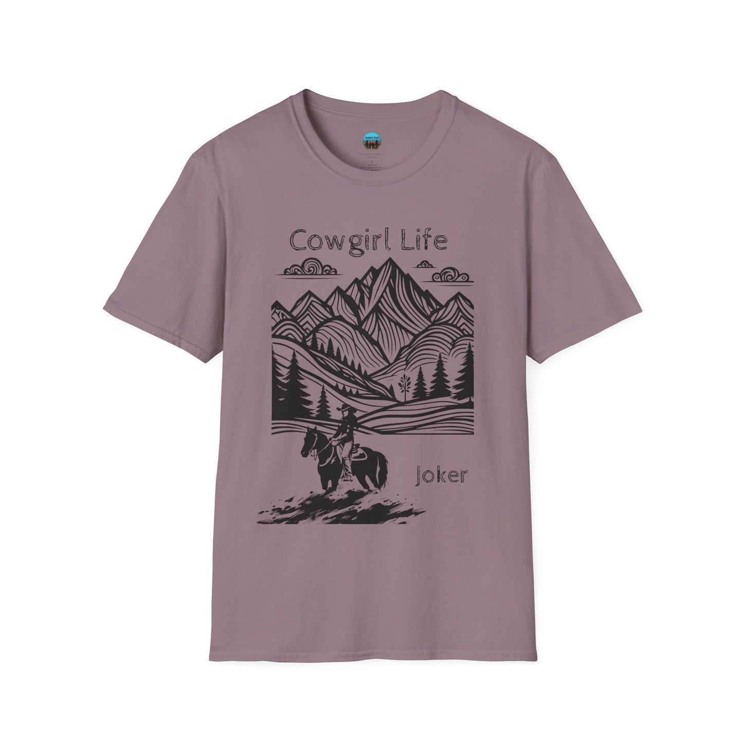 Cowgirl Mountain Monet Softstyle T-Shirt