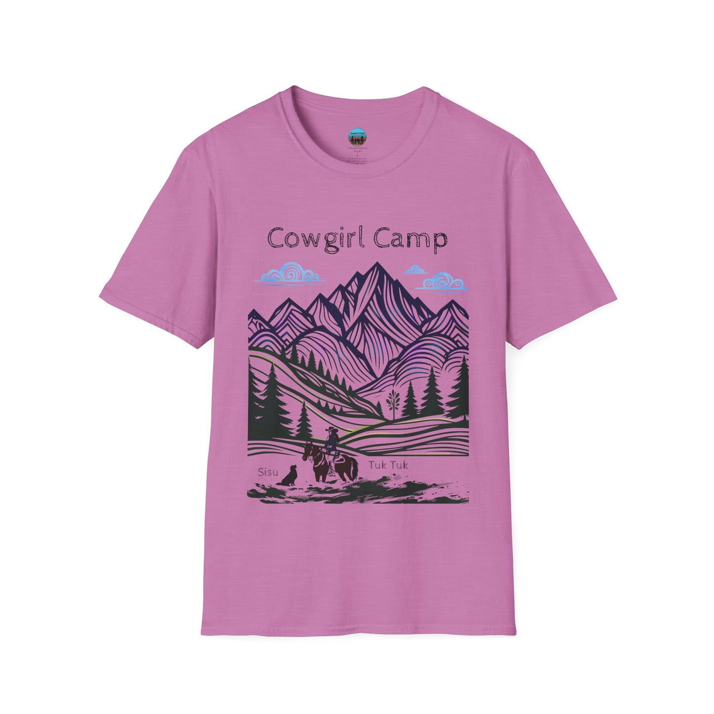 Cowgirl Camp personalized Softstyle T-Shirt