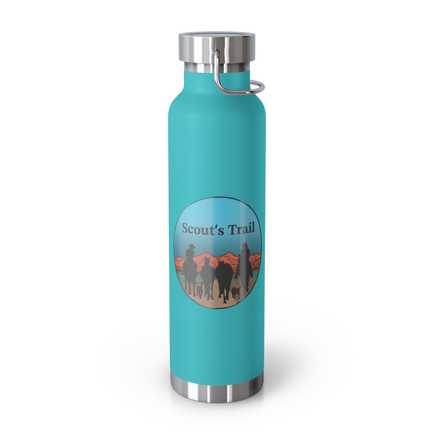 Scout's Trail Copper Vacuum Insulated Bottle, 22oz