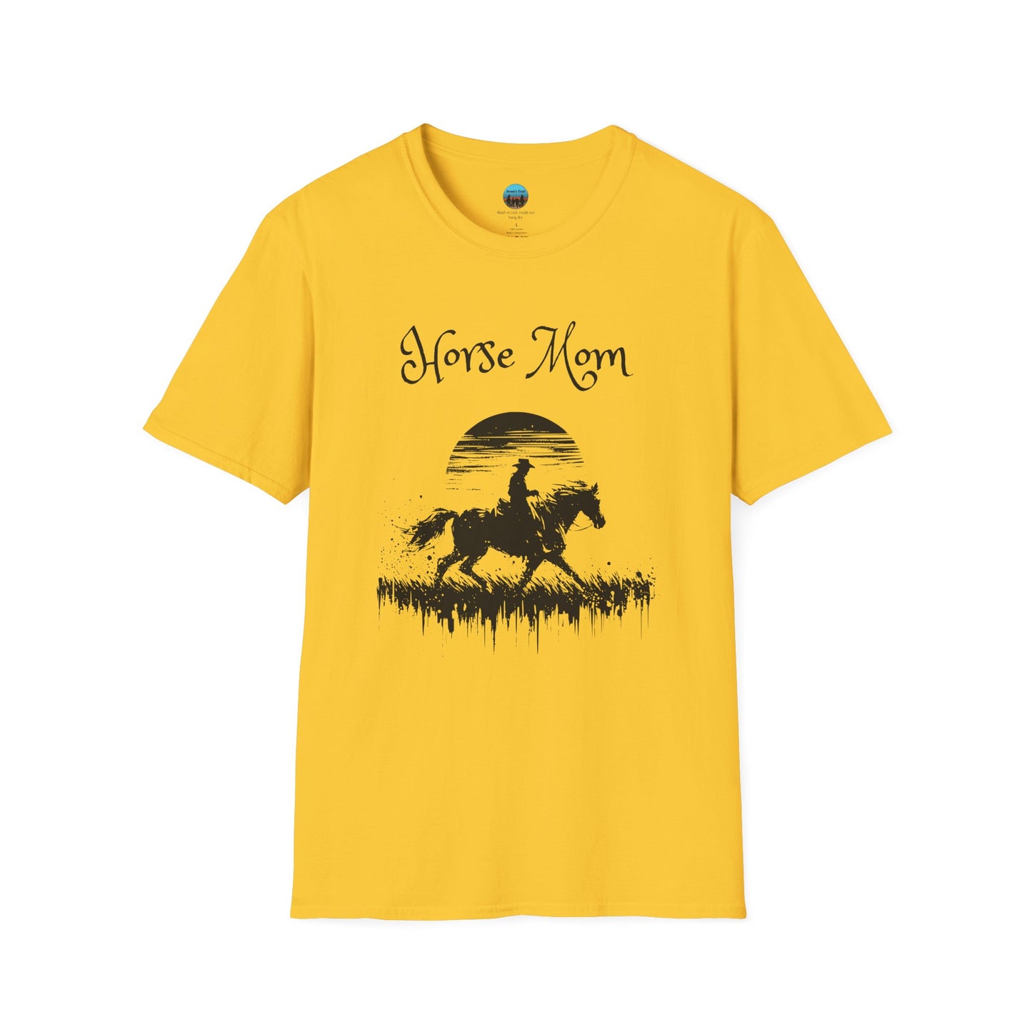Horse Mom Unisex Softstyle T-Shirt - Perfect Gift for Mother's Day