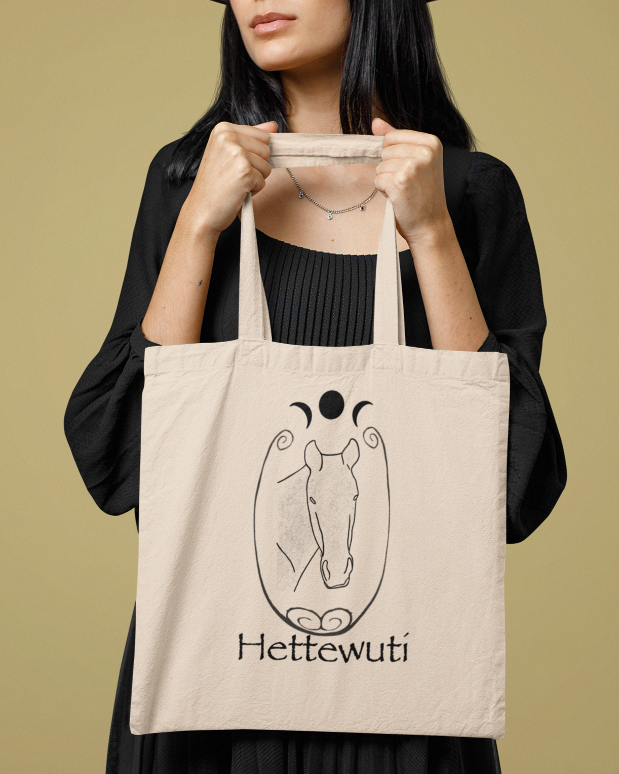 Hettewuti Cotton Canvas Tote Bag